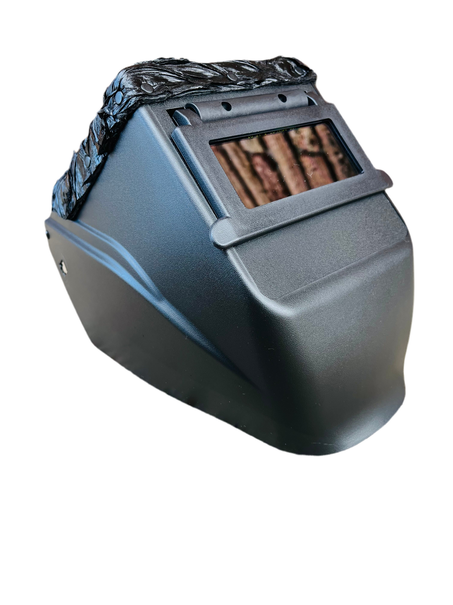 Black Pirarucu Fish Top Welding Helmet