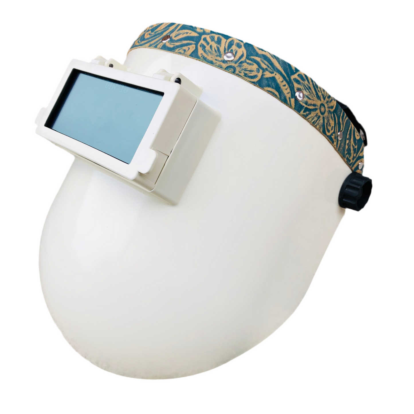 Floral leather Top Armour Guard Sugar Scoop