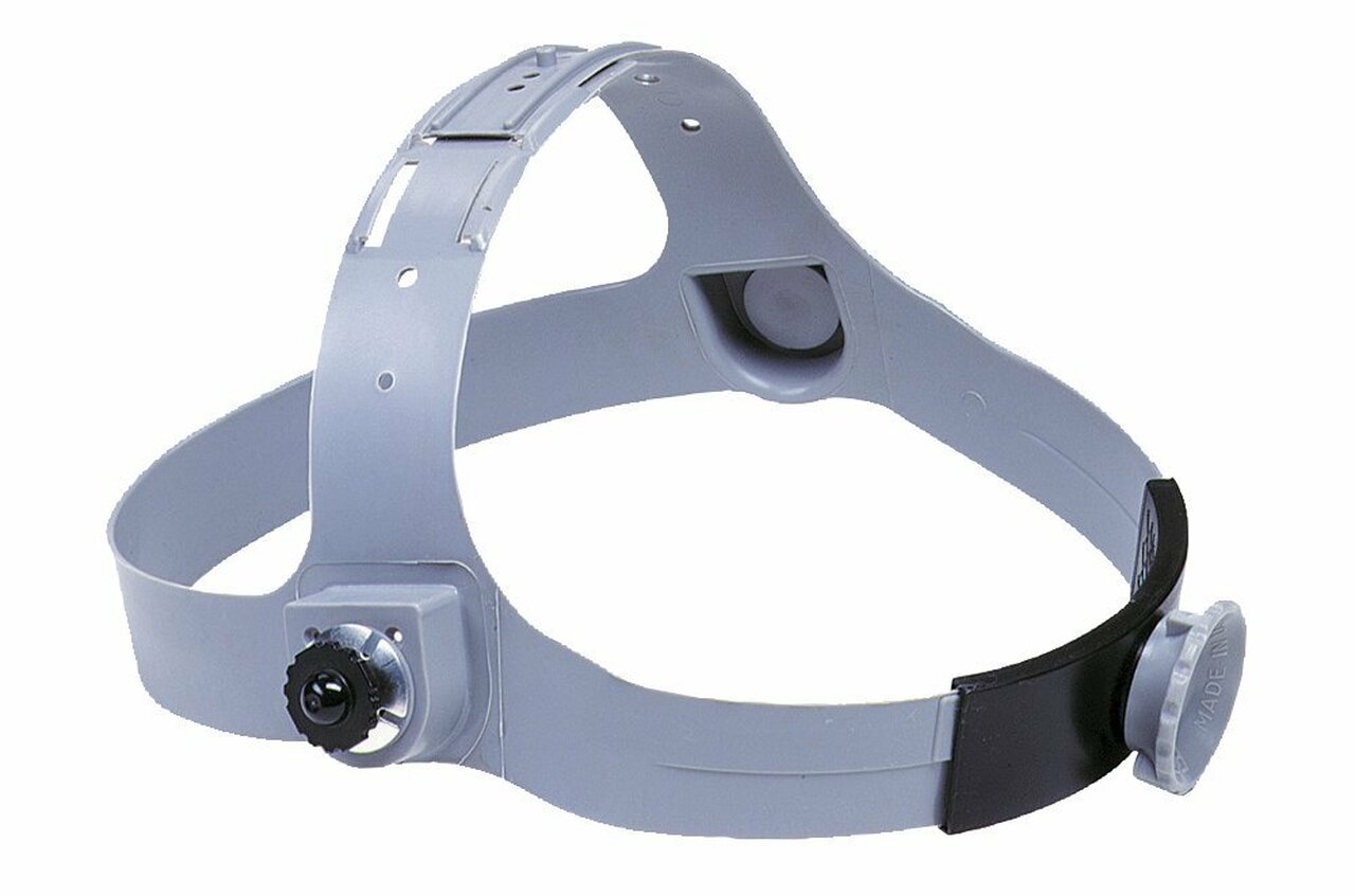 Grey Honeywell Plastic Fibre-Metal Headgear (Ratchet)