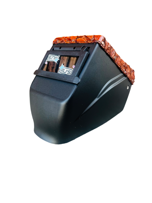 Black Pirarucu Fish Top Welding Helmet