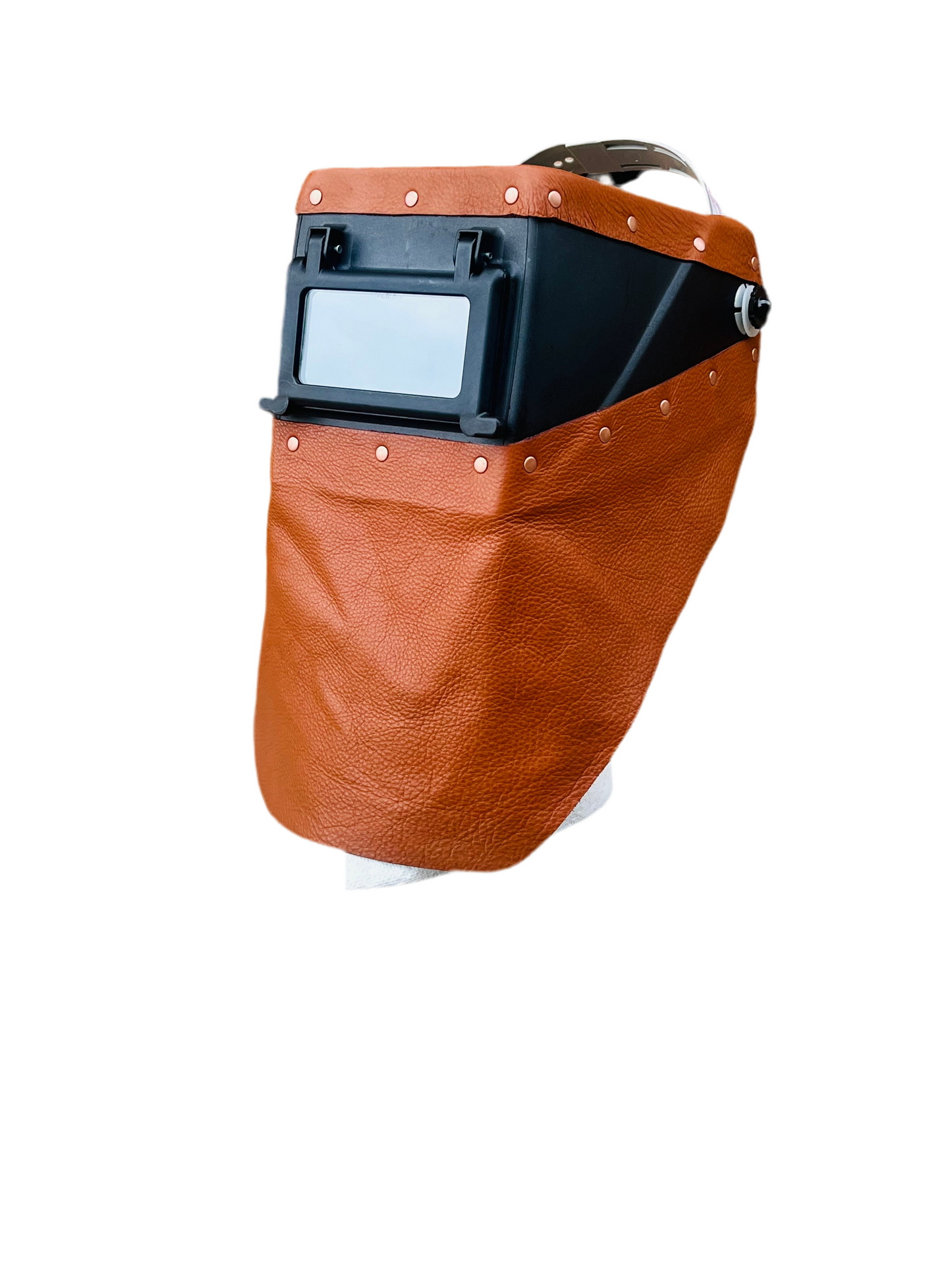 Chopped Leather Top/Bottom FUTURA Welding Helmet