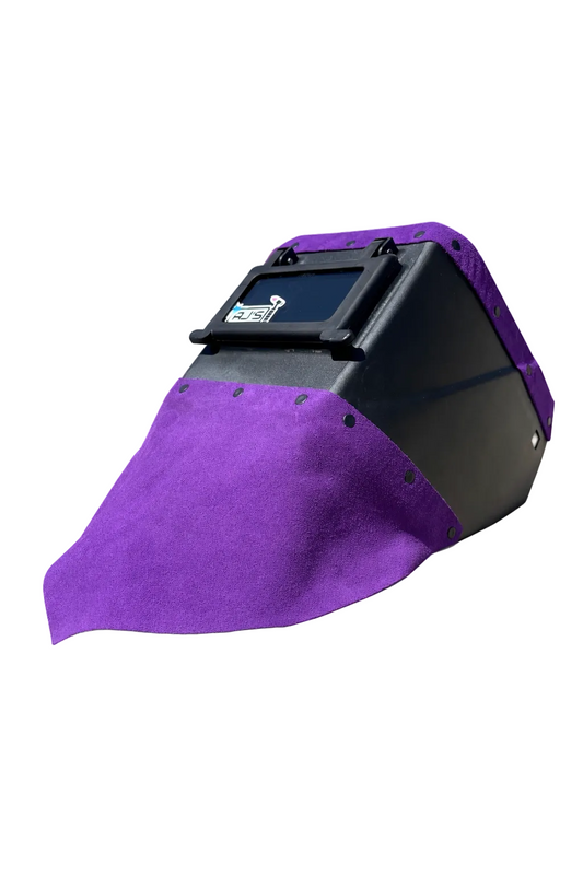 Purple Suede T/B Fibre Metal FUTURA Welding Helmet