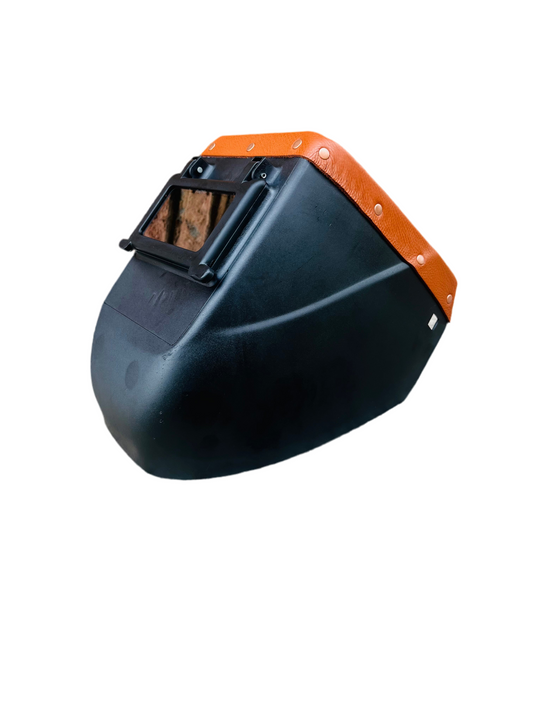 Brown Leather Top FUTURA Welding Helmet