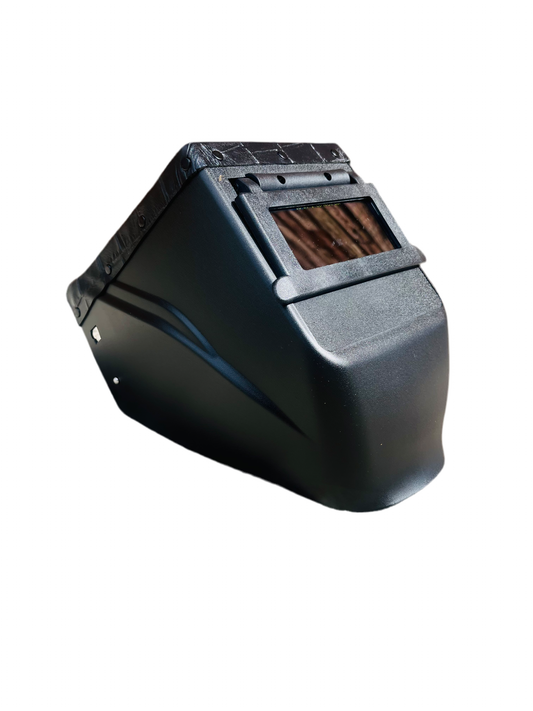 Black Pirarucu Fish Top Welding Helmet