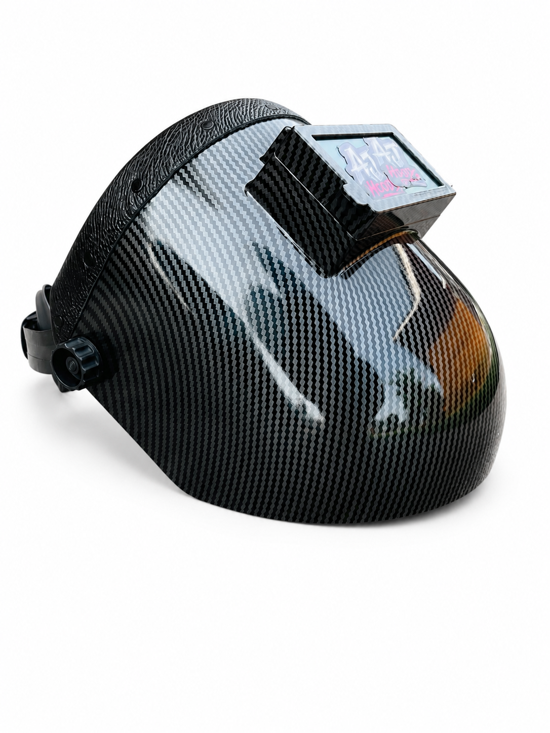 Black Top Carbon Fiber pattern Sugarscoop